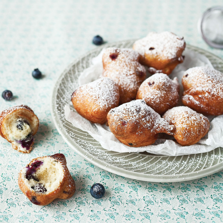 Blueberry fritters