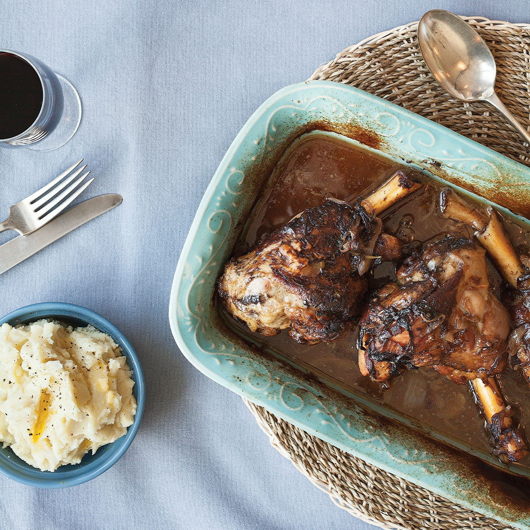 Braised lamb shanks | easyFood