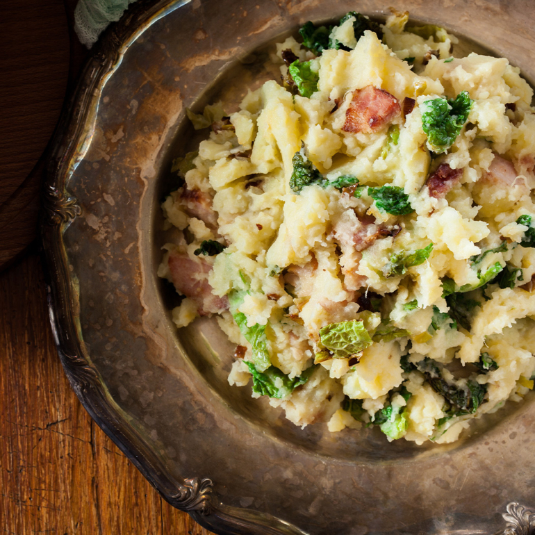 Colcannon with bacon