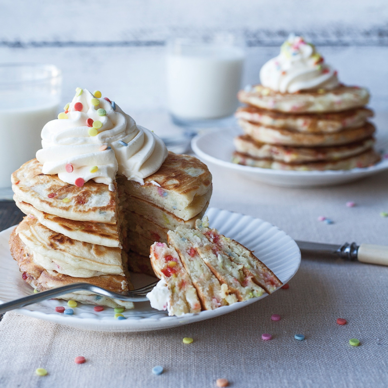 Siúcra’s confetti buttermilk pancakes