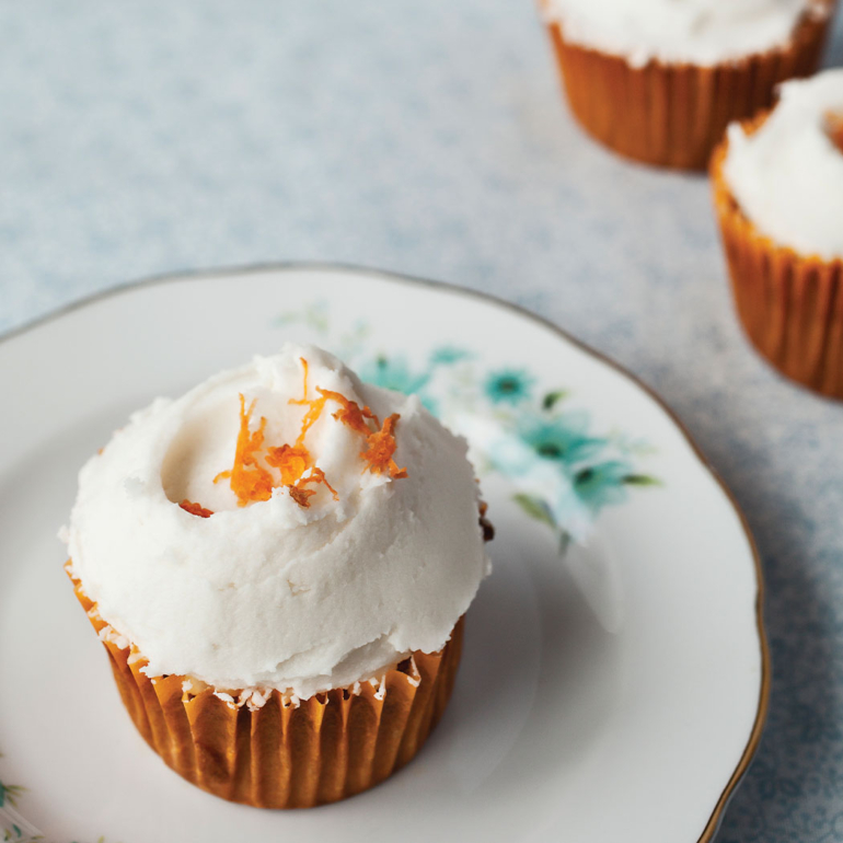 Dairy-free carrot cupcakes