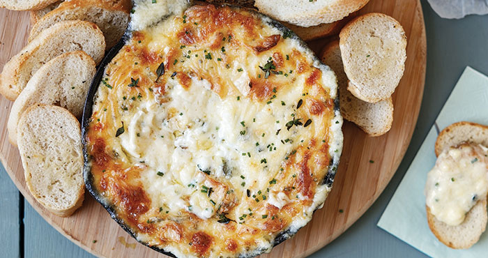 Irish cheese dip with porter caramelised onions Easy Food