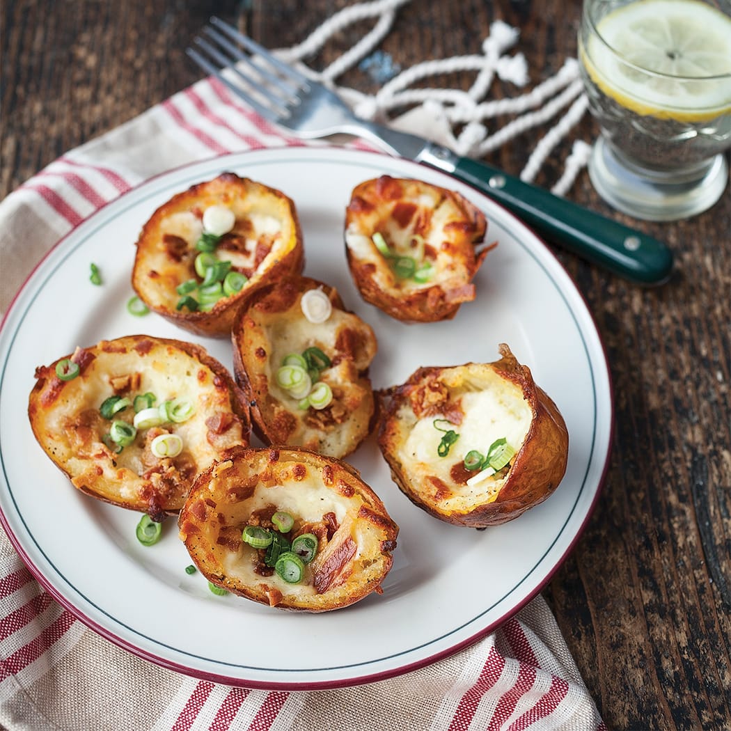 Loaded potato skins | easyFood