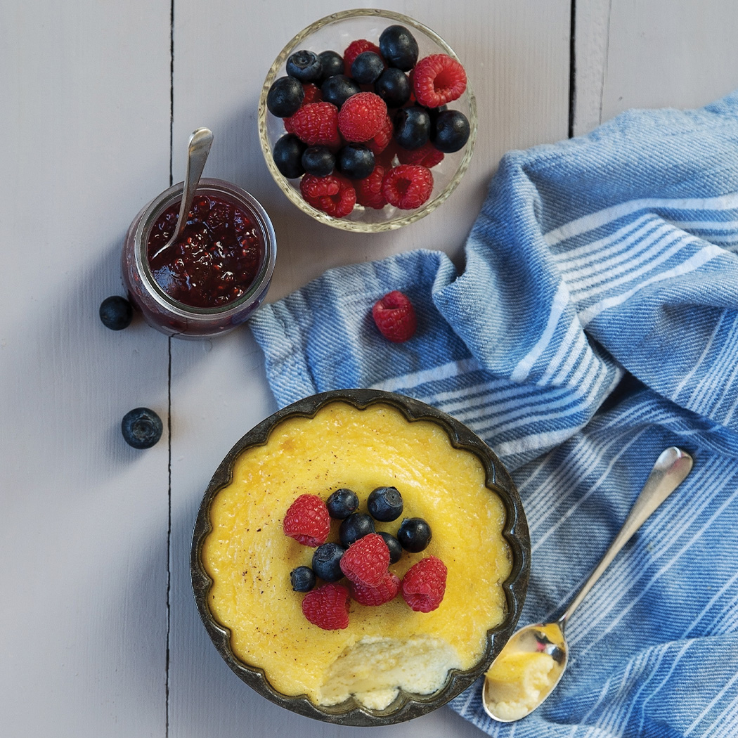 Baked egg custard recipe | easyFood