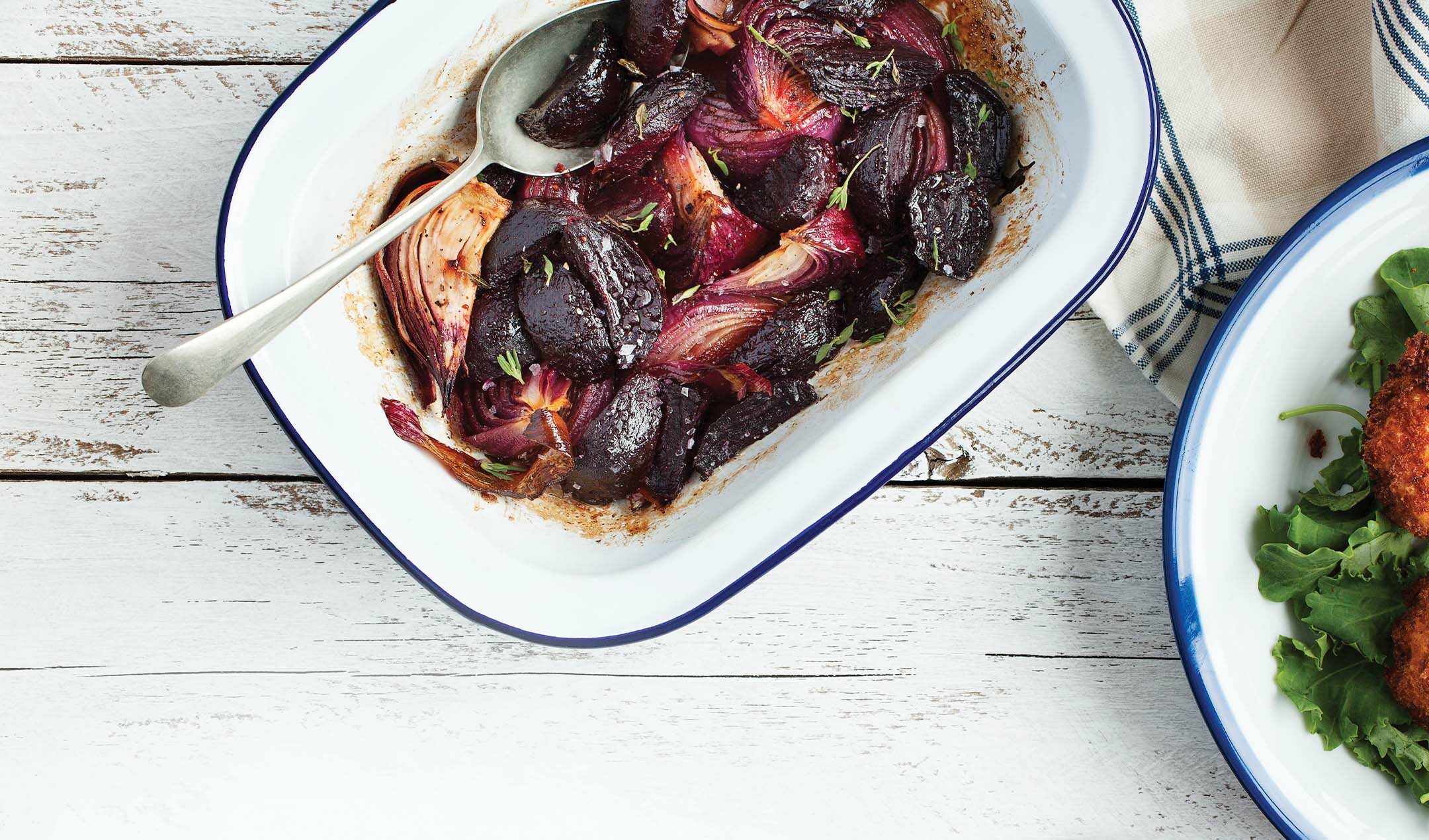 Red onion and beetroot bake recipe | easyFood