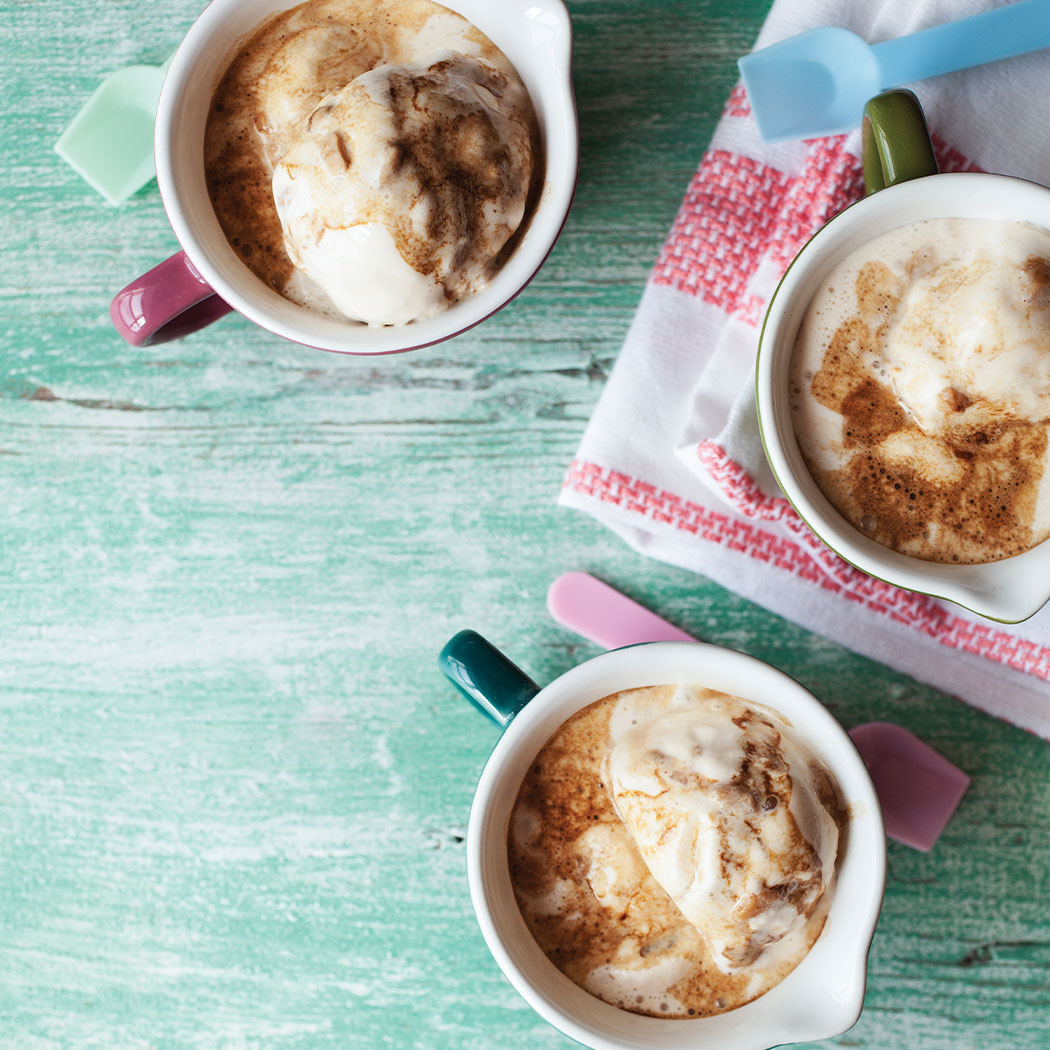 Salted Caramel Affogato Recipe