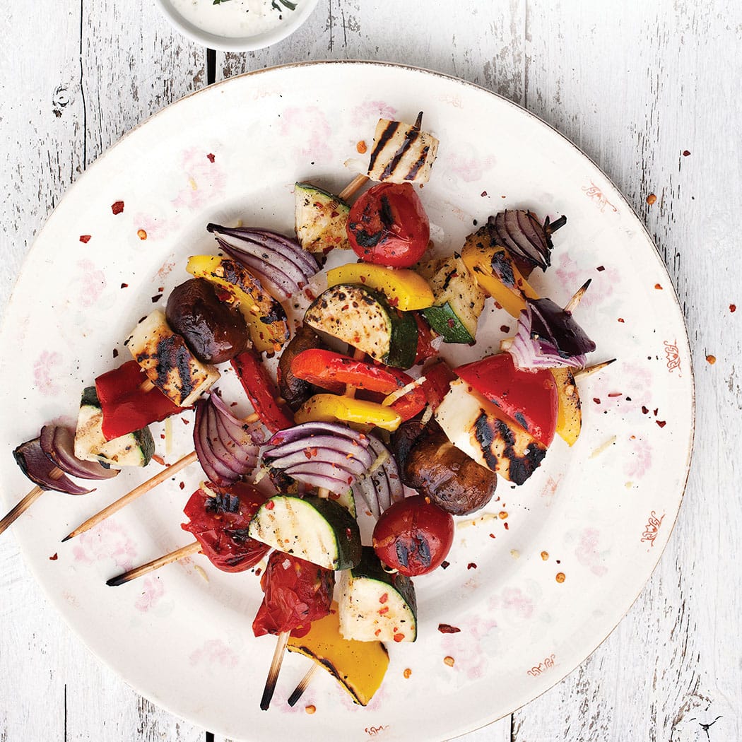 Simple veggie skewers recipe | easyFood