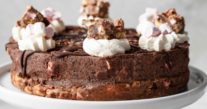Rocky road cheescake easy food