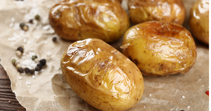how to bake potatoes