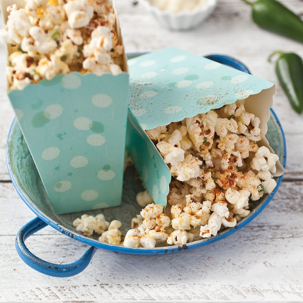 Jalapeño garlic butter popcorn easyFood