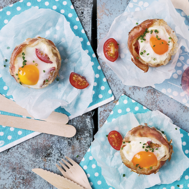 Low-carb breakfast cups