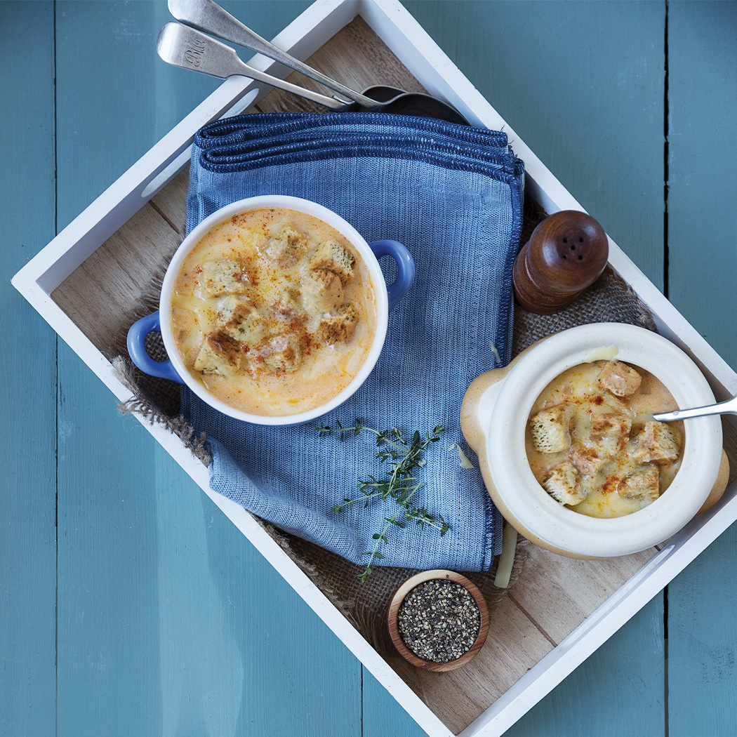 Quick cheese and onion soup recipe easyFood