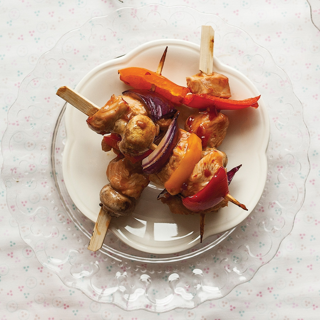 Sweet Chilli Turkey Skewers Easyfood