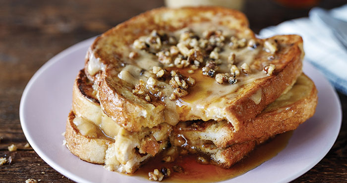 Butterscotch Mascarpone French toast Easy Food