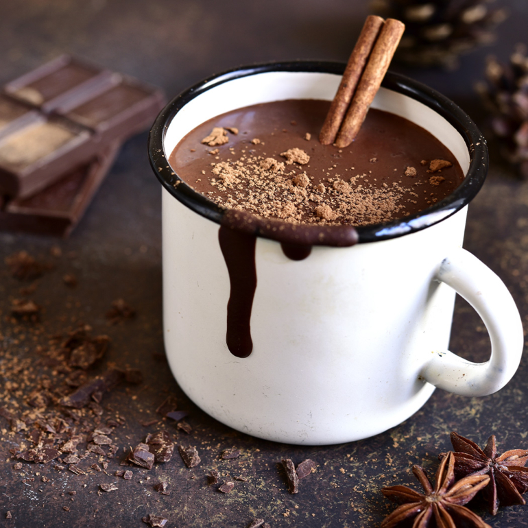 Spiced hot chocolate
