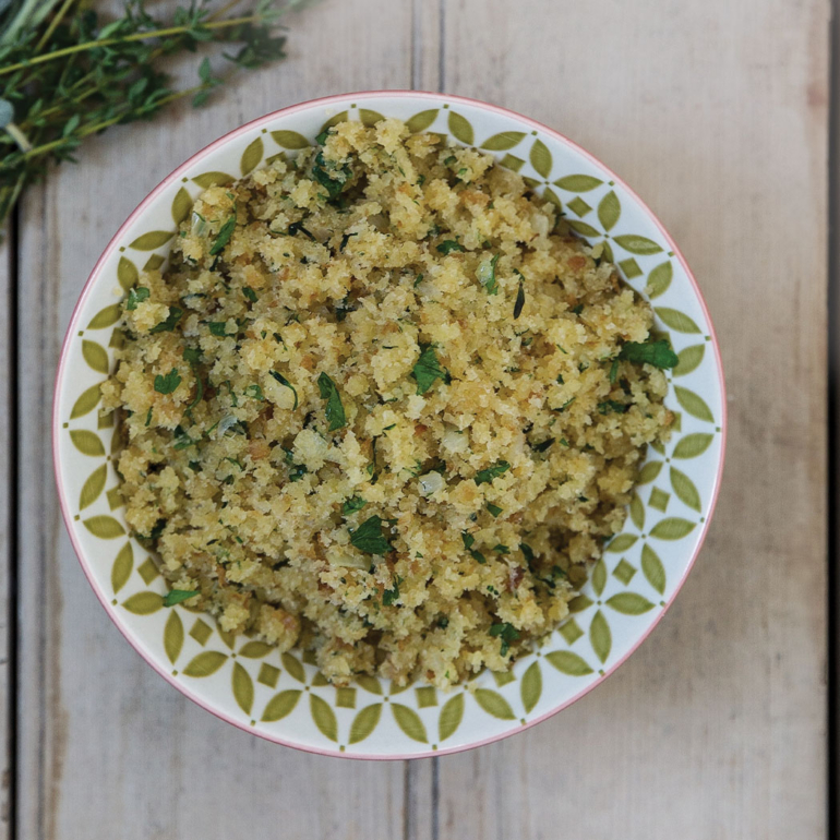 Back-to-basics thyme and onion stuffing