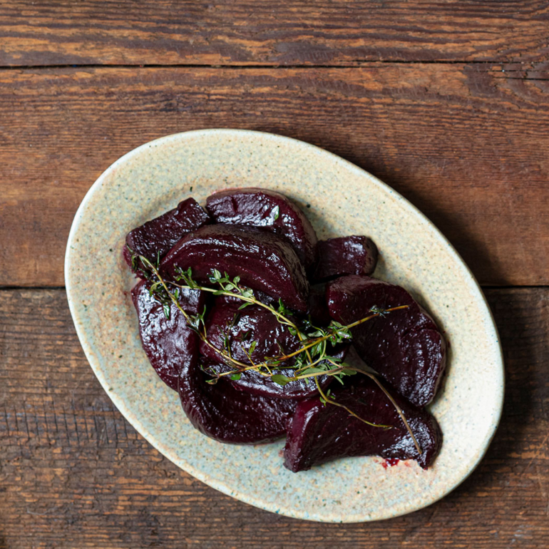 Balsamic roasted beetroot
