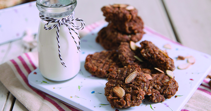 Almond peanut butter banana cookies Easy Food