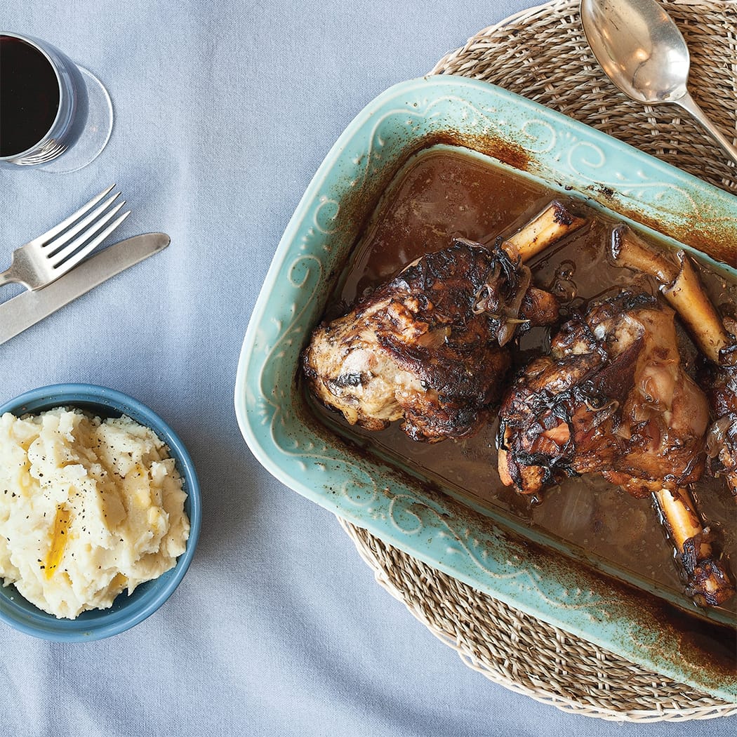 Braised lamb shanks | easyFood
