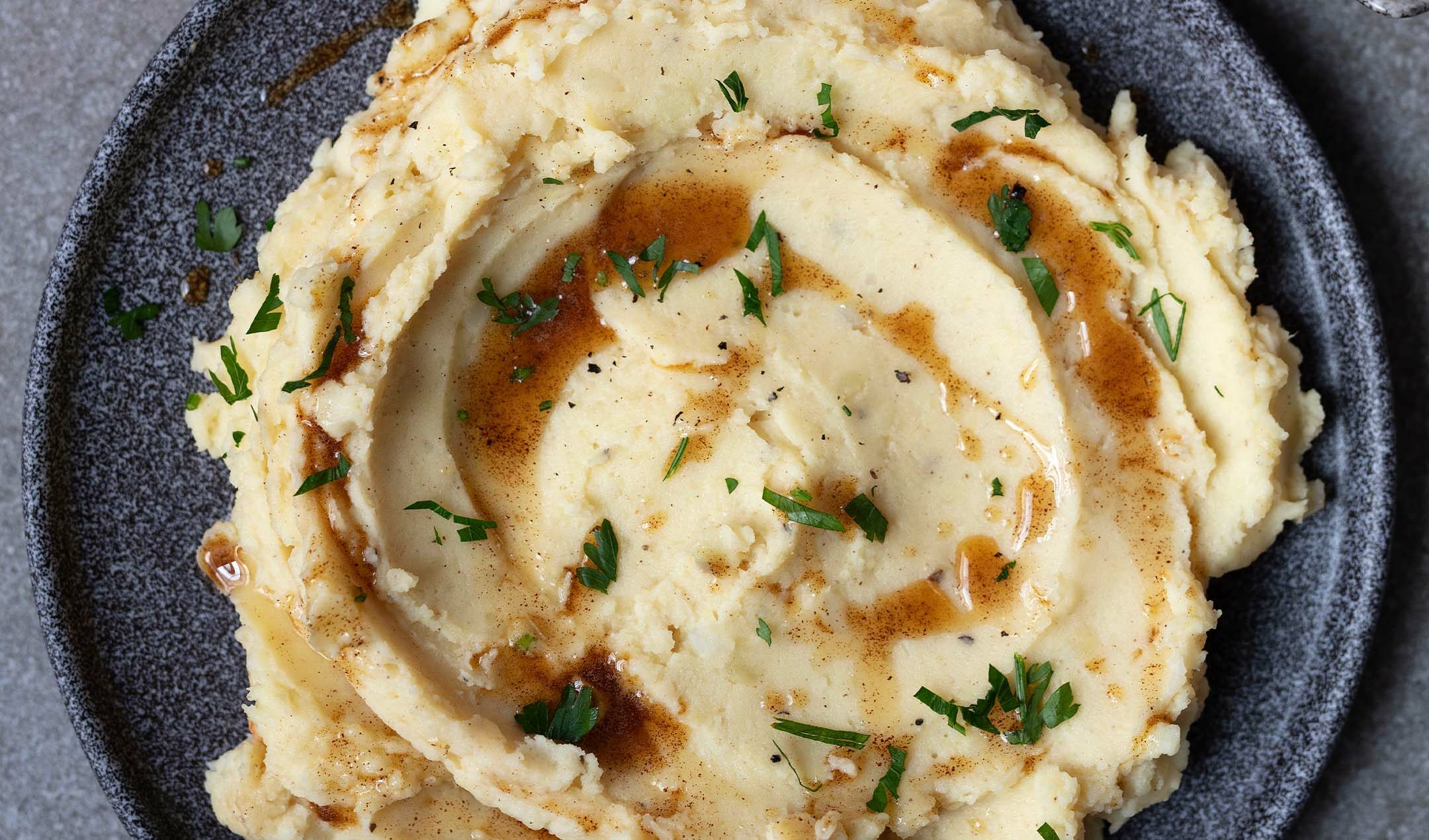 Brown butter mashed potatoes recipe | easyFood