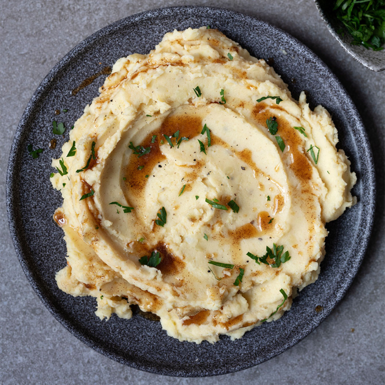 Brown butter mashed potatoes