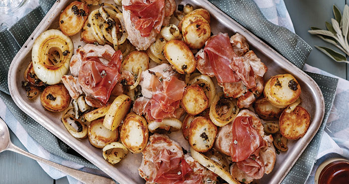 Cheat's saltimbocca Easy Food