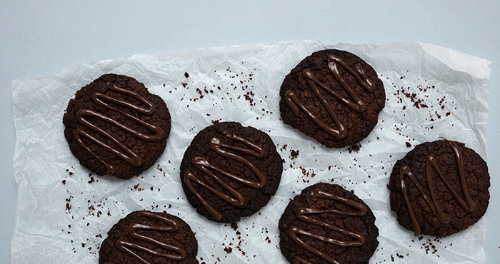 Chocolate hazelnut cookies
