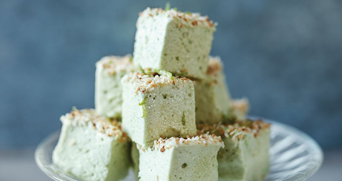 Coconut and lime marshmallows Easy Food