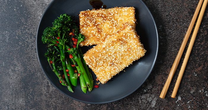 Crispy tofu