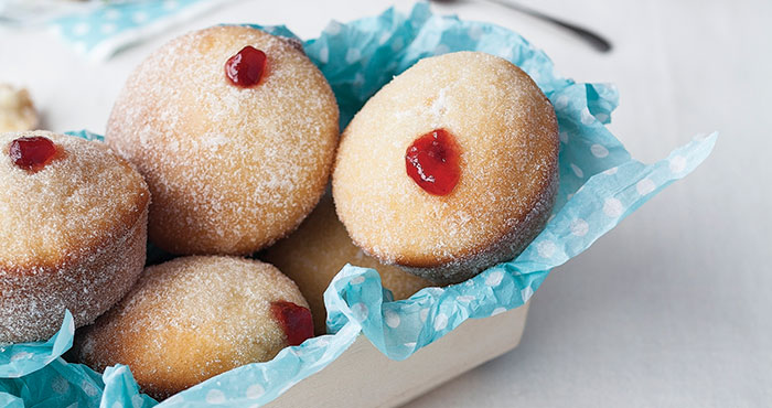Jam doughnut muffins Easy Food