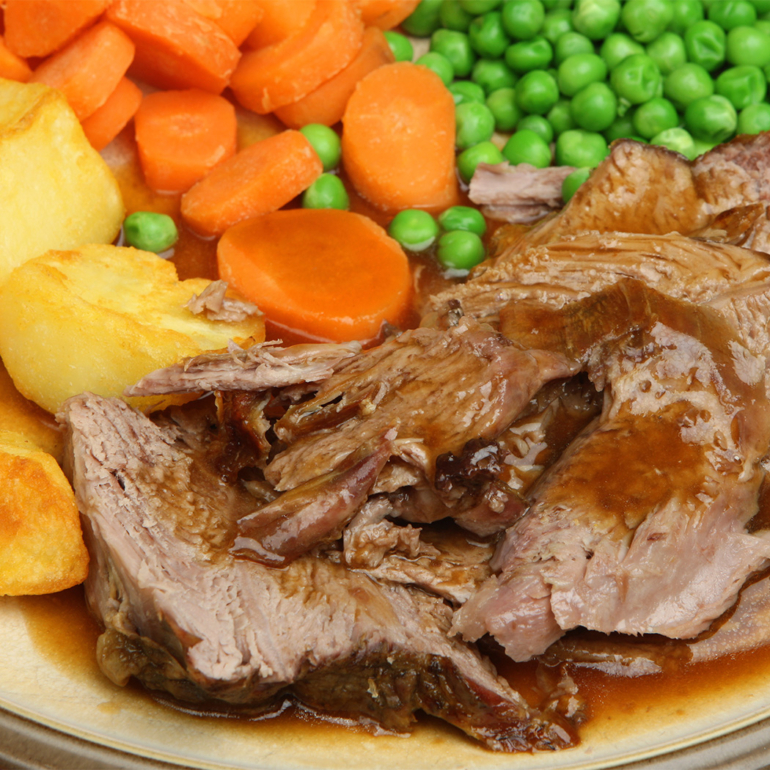 Easy roast lamb