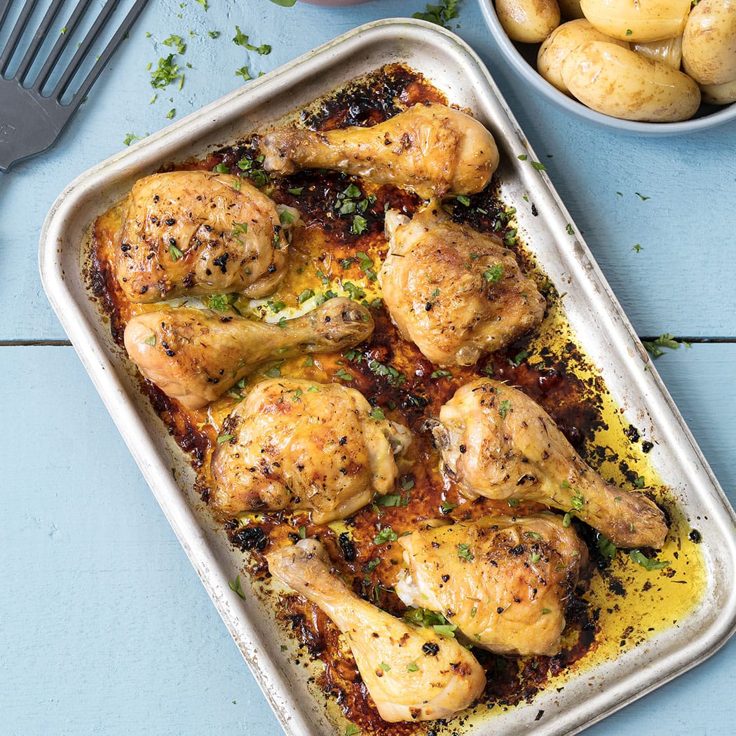 Easy spiced roast chicken recipe | easyFood