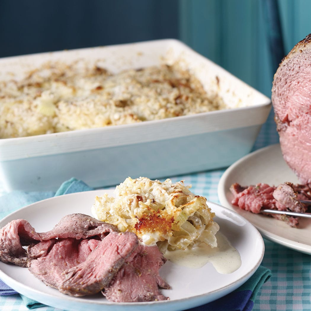 Fennel, breadcrumb, and Parmesan gratin recipe | easyFood