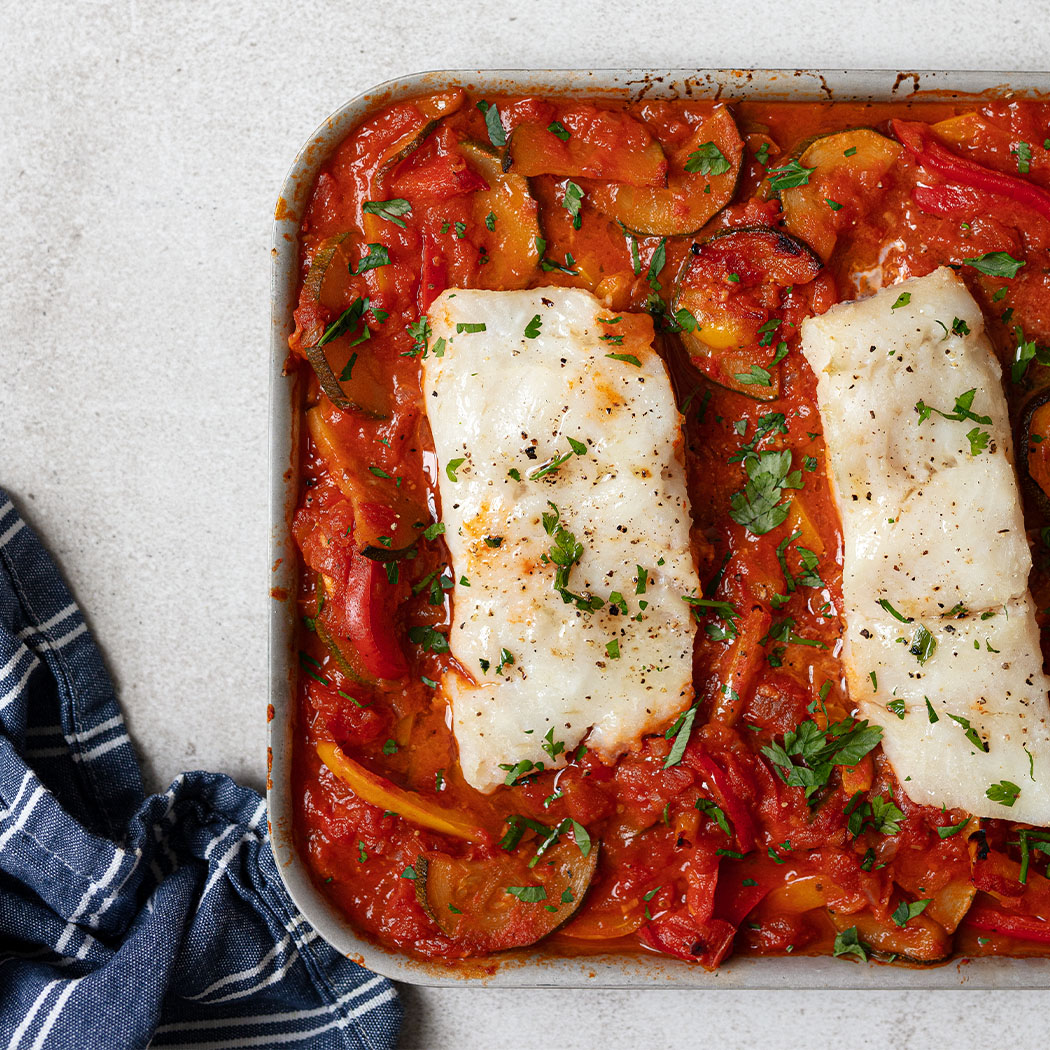 Hake with smoky vegetables | easyFood