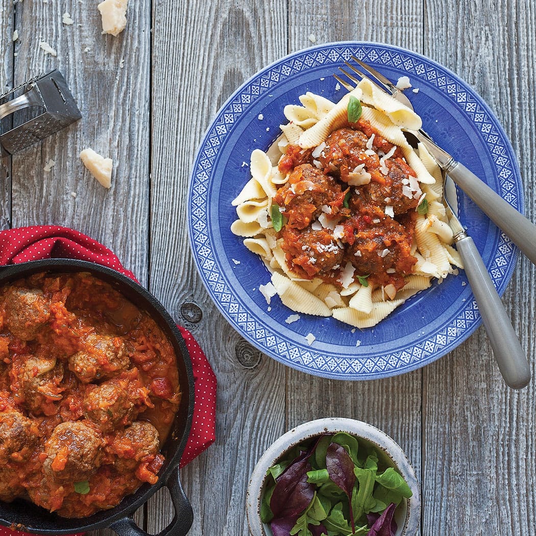 Meatballs In Tomato Sauce Recipe Easyfood