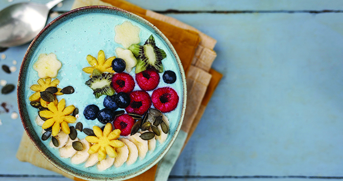 Mermaid smoothie bowl