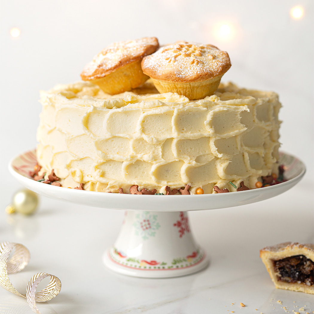 Mince pie and custard cake | easyFood