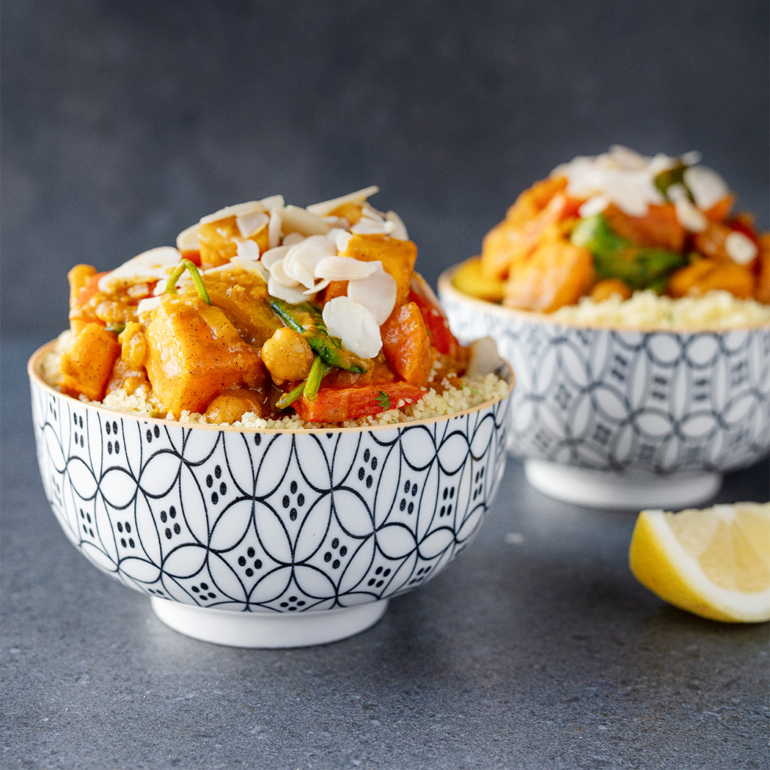 Moroccan vegetable curry