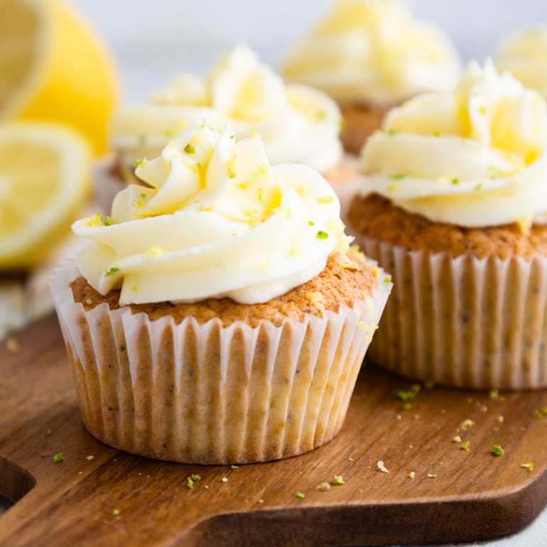 Mother’s Day lemon Cupcakes