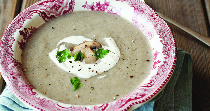 Mushroom_soup easy food