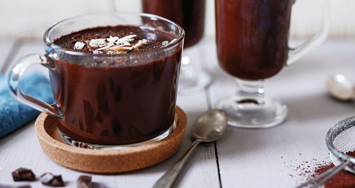 Nutty hot chococlate