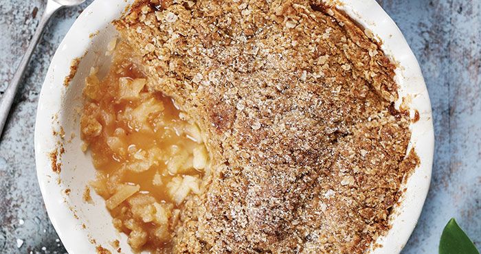 Perfect apple crumble Easy Food