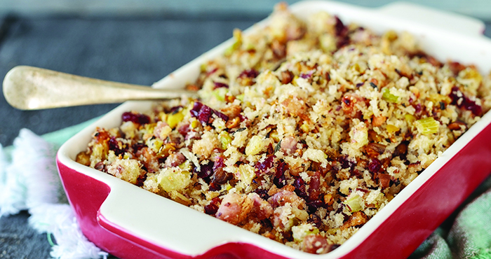 Pistachio and cranberry_stuffing Easy Food