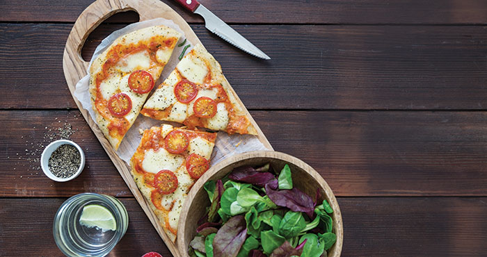 Quick Margherita pizzas | Easy Food