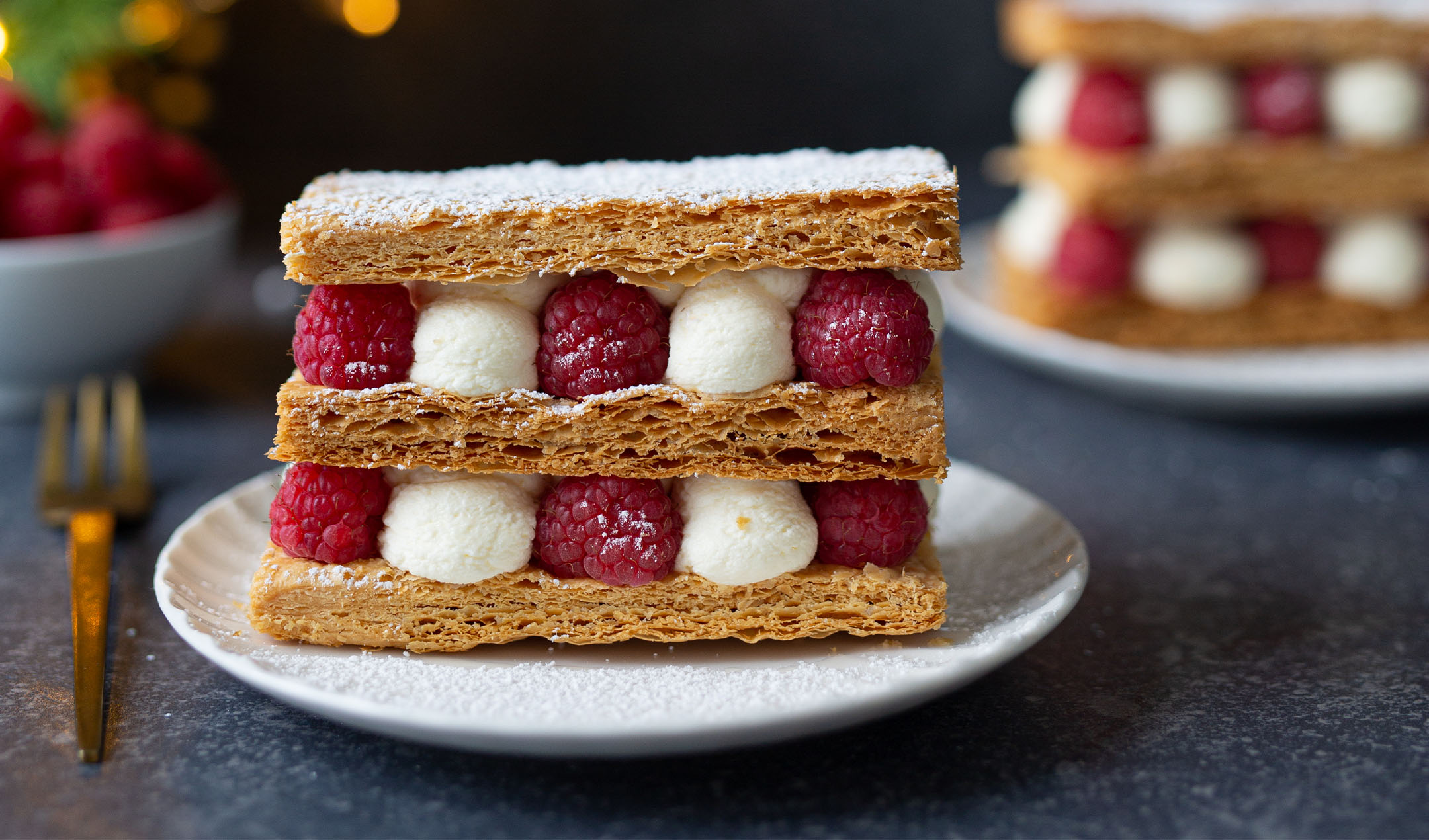 Raspberry Millefeuille