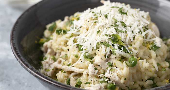 Roast chicken risotto Easy Food