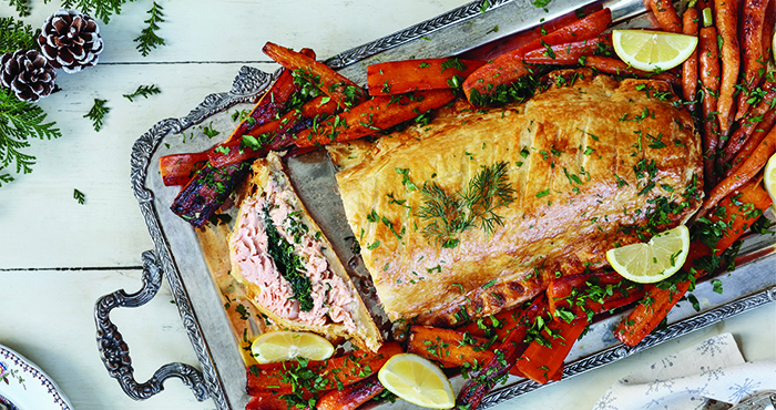 Salmon en croute