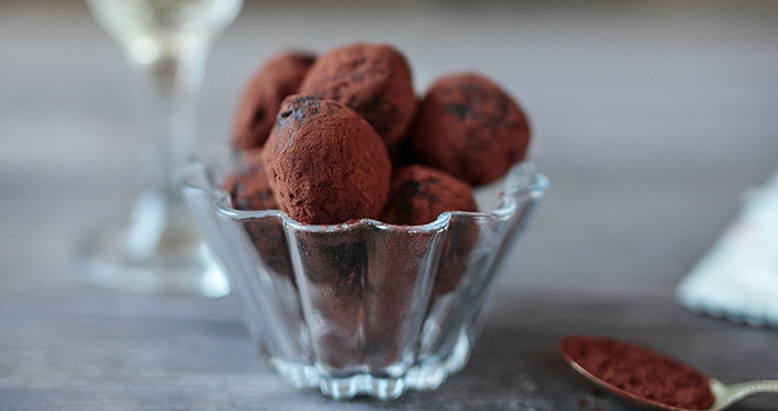 Small batch chocolate truffles