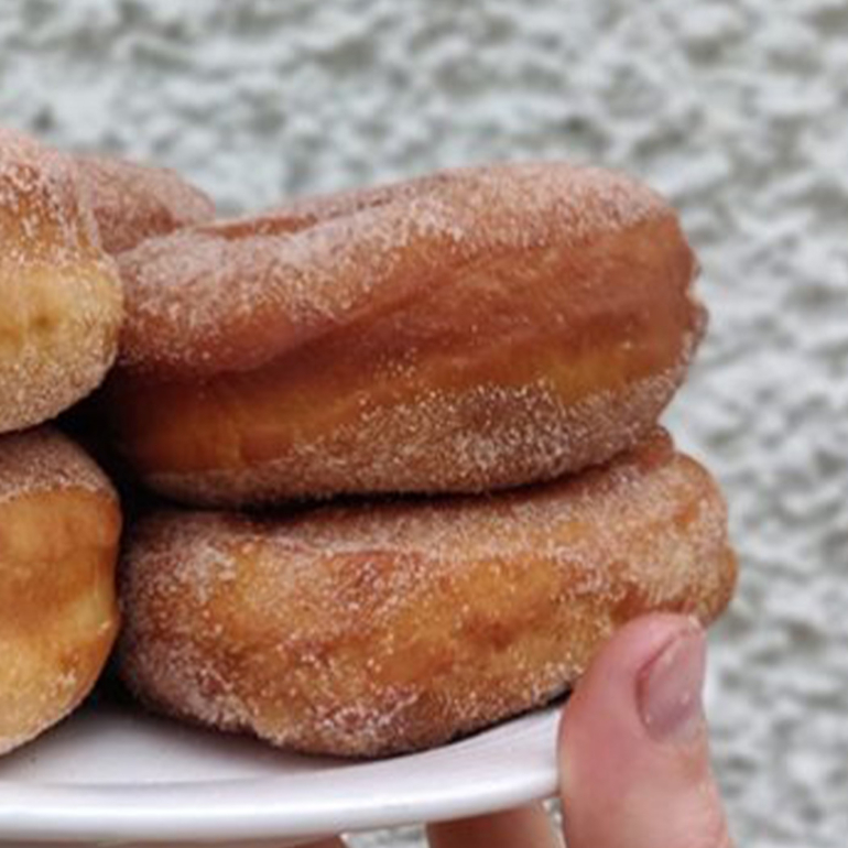 Sourdough doughnuts