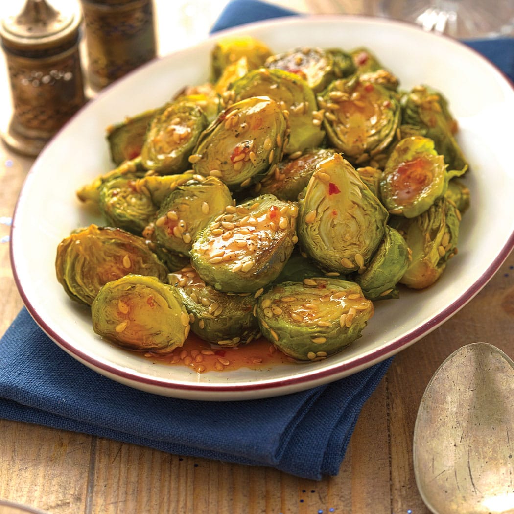 Sweet and spicy sprouts recipe | easyFood